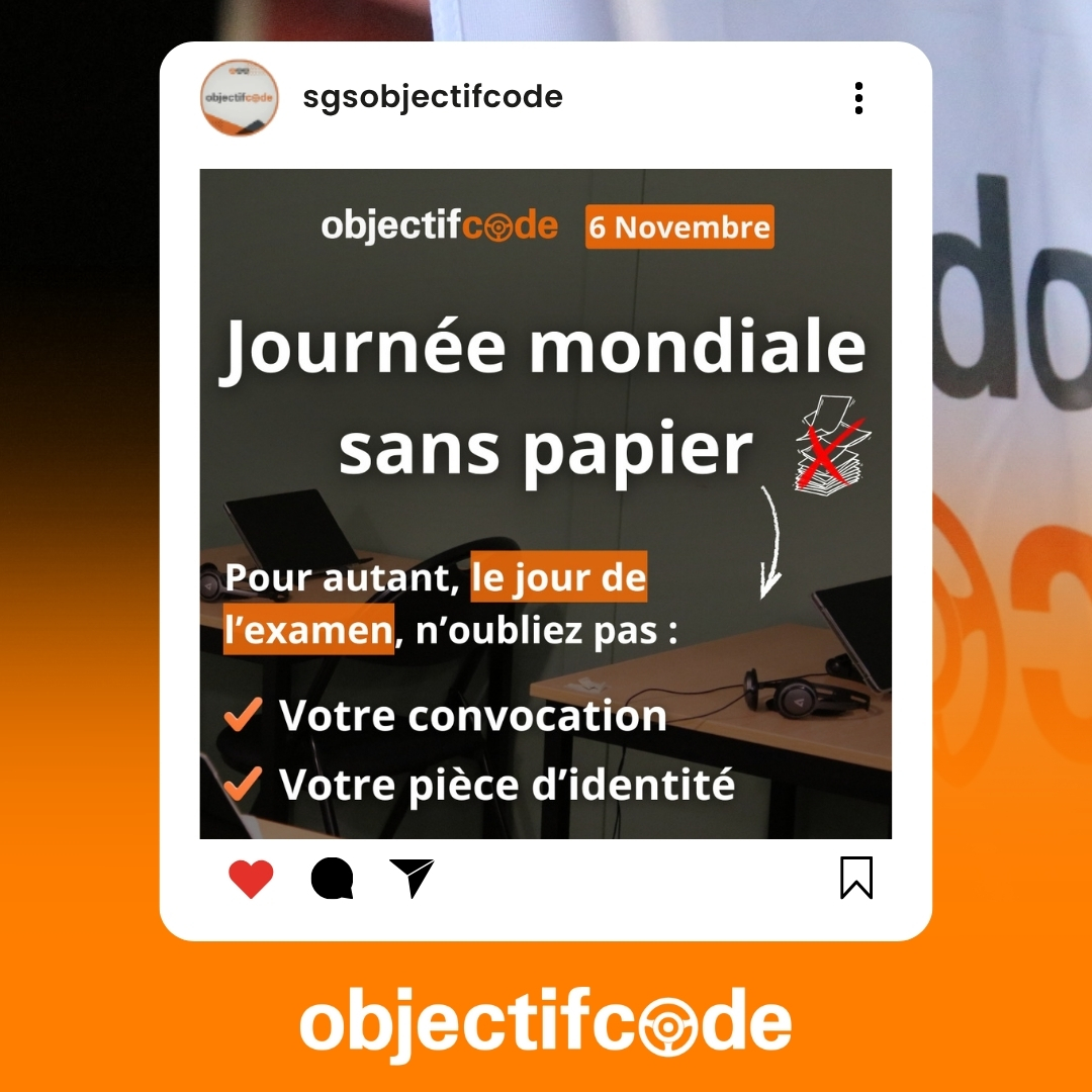 Image de posts instagram d’ObjectifCode