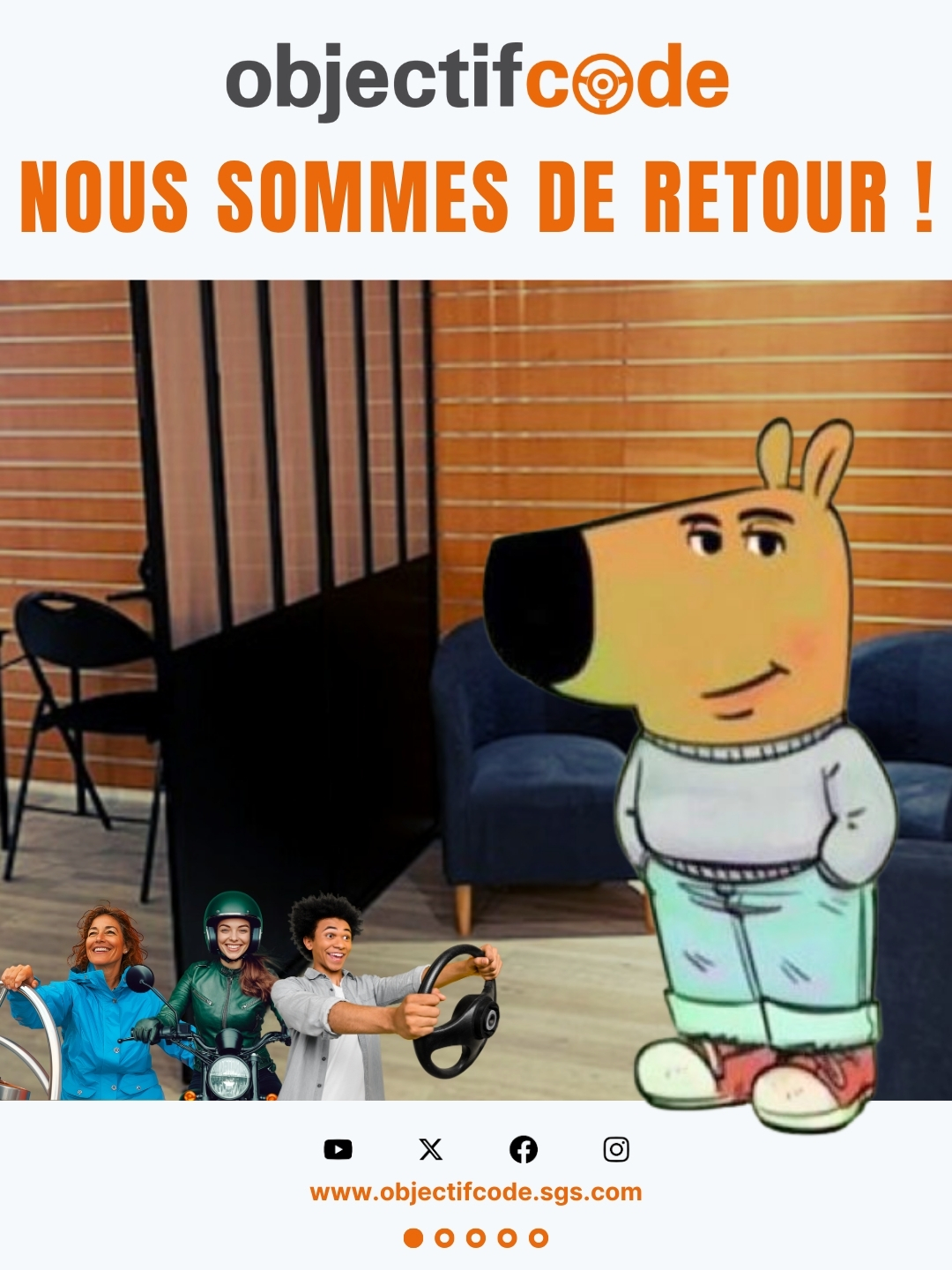 Image de posts instagram d’ObjectifCode